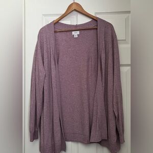 Light Weight Lavender Cardigan